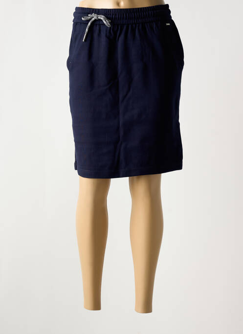 Jupe courte bleu CECIL pour femme