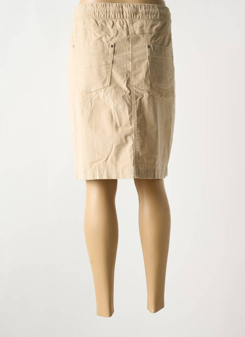 Jupe mi-longue beige CECIL femme