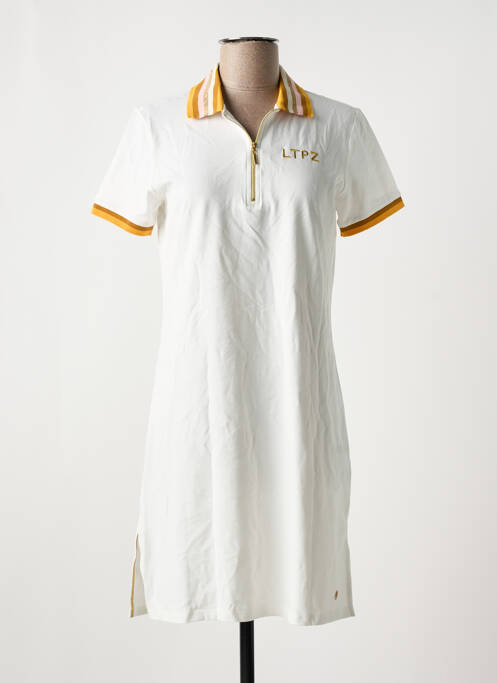 Robe courte beige LES TROPEZIENNES PAR M.BELARBI pour femme