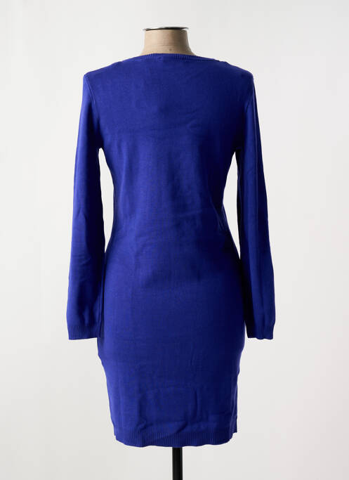 Robe pull bleu MORGAN pour femme