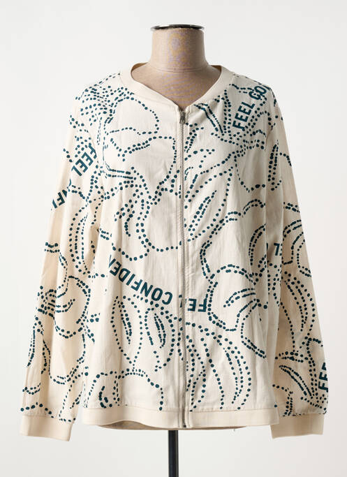 Veste casual beige CECIL pour femme