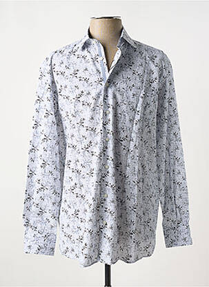 Chemise manches longues imprimé fantaisie blanc ARMORIAL homme