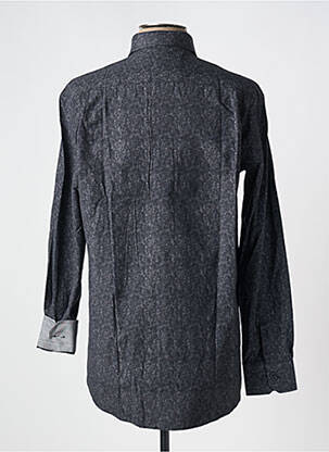 Chemise manches longues imprimé fantaisie noir LOUIS VICTOR homme