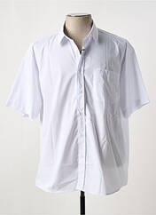 Chemise manches courtes blanc ARMORIAL pour homme seconde vue