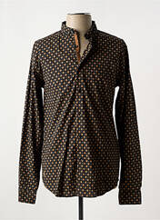 Chemise manches longues noir DEELUXE pour homme seconde vue