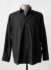 Chemise manches longues noir LOUIS VICTOR pour homme seconde vue