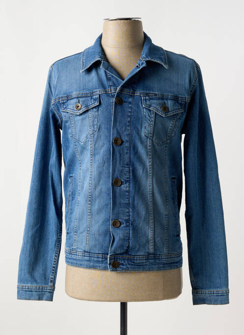 Veste casual fermeture boutonnée sur le devant bleu GARCIA homme