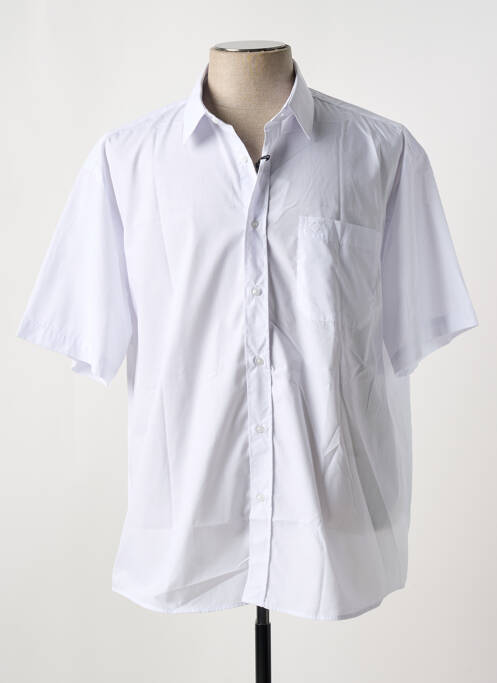 Chemise manches courtes blanc ARMORIAL pour homme