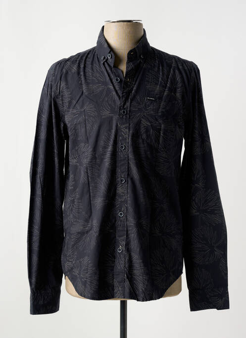 Chemise manches longues noir GARCIA pour homme