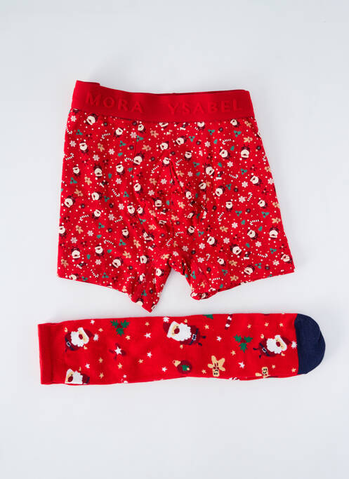 Boxer rouge YSABEL MORA pour homme