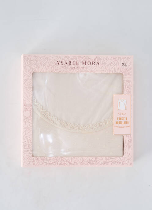 Top/Caraco beige YSABEL MORA pour femme