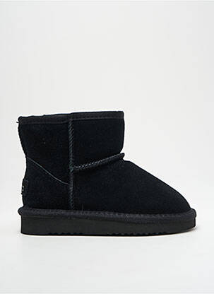 Bottines/boots fourrée bout rond noir CIENTA fille