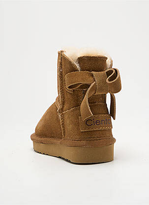 Bottines/boots fourrée bout rond marron CIENTA fille