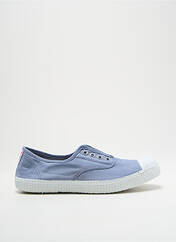 Slip ons bleu CIENTA pour femme seconde vue