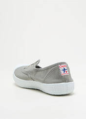 Slip ons gris CIENTA pour femme seconde vue