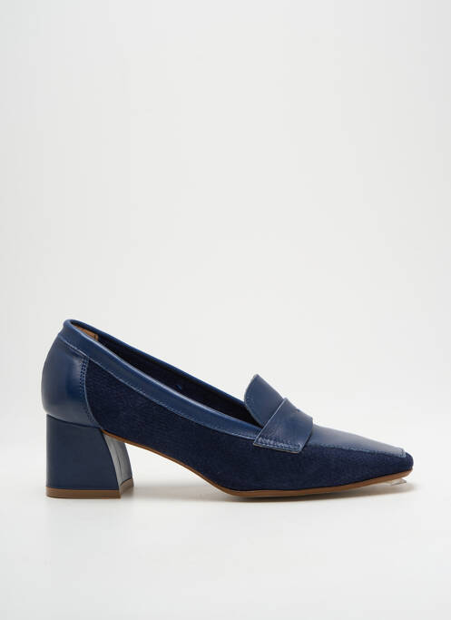 Mocassins bleu CLASSYCO pour femme