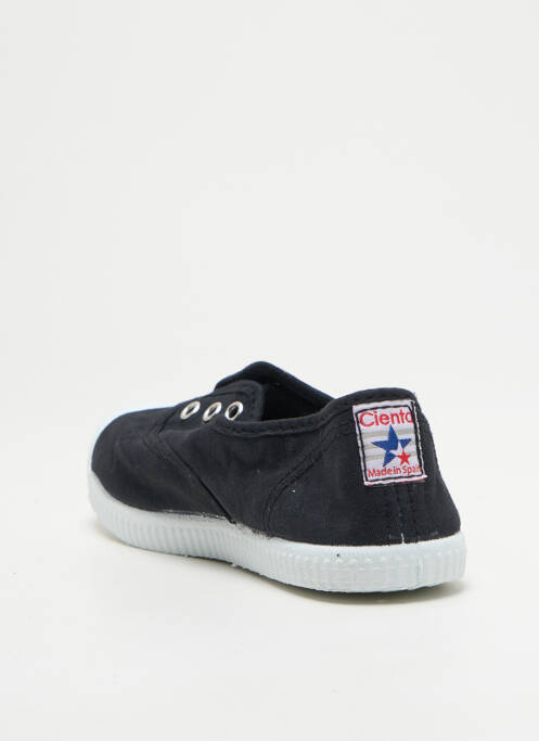 Slip ons noir CIENTA pour enfant