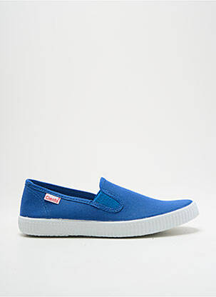 Slip ons bout rond bout rond bleu CIENTA homme