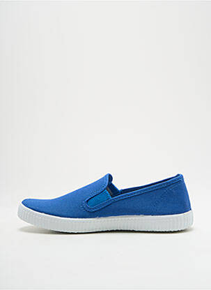 Slip ons bout rond bout rond bleu CIENTA homme