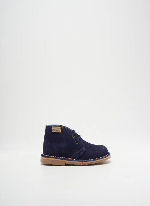 Bottines/boots talon bas talon bas bleu CIENTA garcon