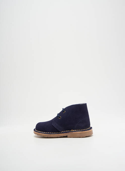 Bottines/boots talon bas talon bas bleu CIENTA garcon