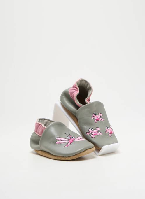 Chaussons/Pantoufles gris BELLAMY pour fille