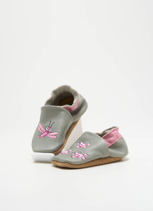Chaussons/Pantoufles gris BELLAMY fille