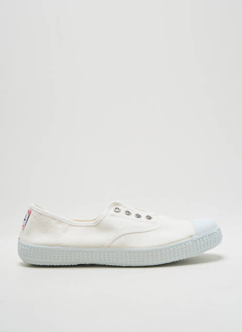 Slip ons blanc CIENTA pour enfant