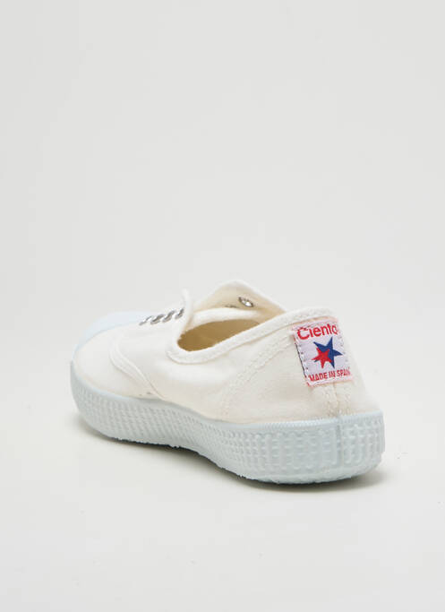 Slip ons blanc CIENTA pour enfant