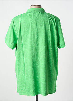Polo tissage jersey manches courtes vert GARCIA homme