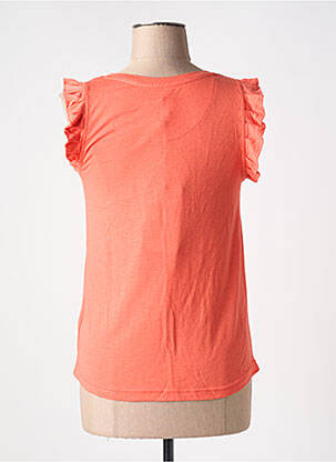 Débardeur tissage jersey sans manche orange J&JOY femme