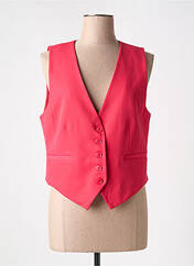 Gilet sans manche rose KAFFE pour femme seconde vue