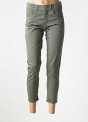 Pantalon 7/8 vert ANNA MONTANA pour femme seconde vue