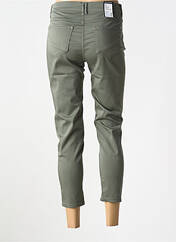 Pantalon 7/8 vert ANNA MONTANA pour femme seconde vue