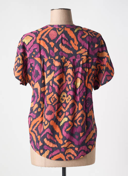 Blouse manches courtes manches courtes violet B.YOUNG femme