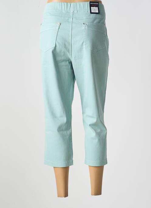 Pantacourt vert ANNA MONTANA pour femme