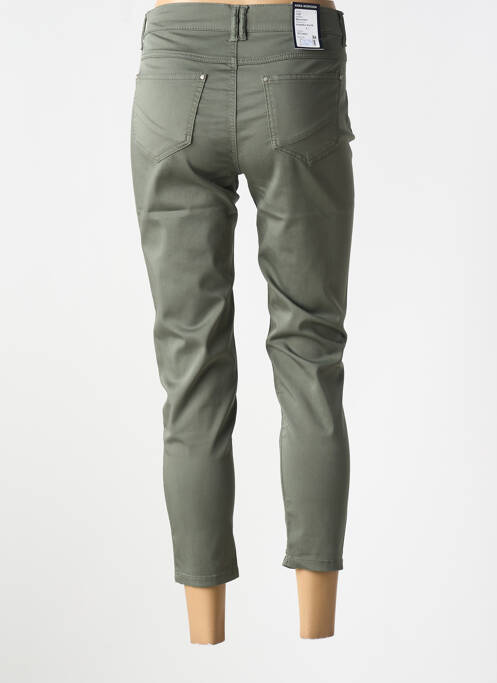 Pantalon 7/8 vert ANNA MONTANA pour femme