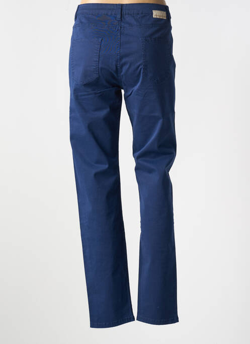 Pantalon droit bleu PAKO LITTO pour femme