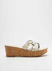 Mules/Sabots beige LES TROPEZIENNES PAR M.BELARBI pour femme seconde vue