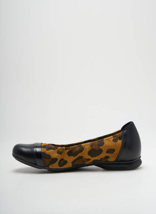 Ballerines matière lisse talon plat jusqu'à 3cm noir SABRINAS femme