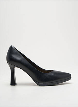 Escarpins tissage satiné talon de 7 à 9cm noir DESIREE femme
