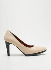 Escarpins beige DESIREE pour femme seconde vue