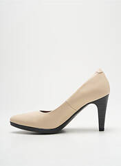 Escarpins beige DESIREE pour femme seconde vue