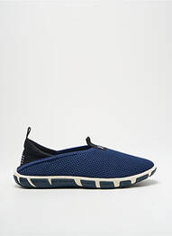 Baskets bout rond talon plat jusqu'à 3cm bleu TBS femme