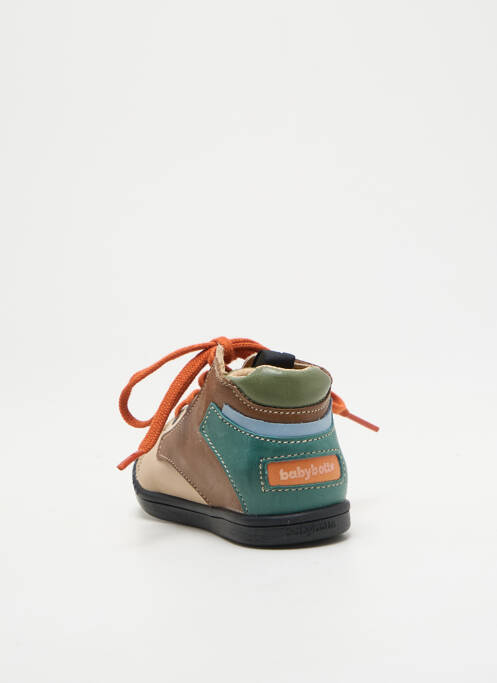 Baskets marron BABYBOTTE pour garçon