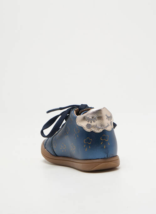 Bottillons bleu BABYBOTTE pour fille