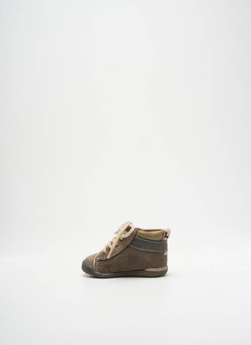 Bottillons gris BABYBOTTE pour garçon