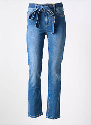 Jeans coupe slim stretch taille haute bleu LEE COOPER femme