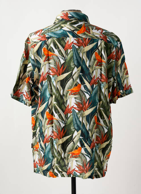 Chemise manches courtes imprimé tie and dye vert LEE COOPER homme