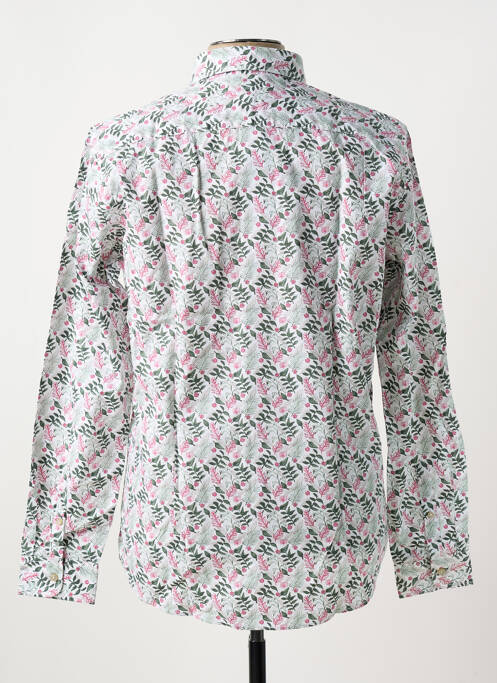 Chemise manches longues blanc DELAHAYE pour homme